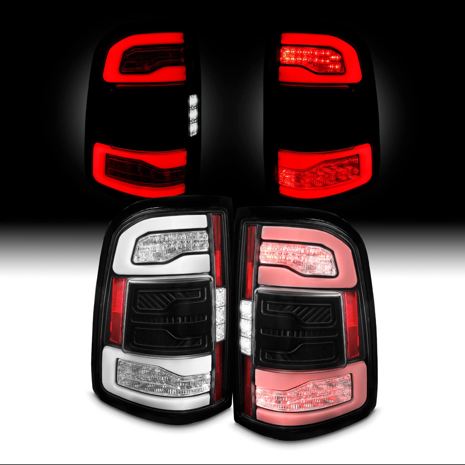 Buy AKKON Fits 20192023 Dodge Ram 1500 LED DRL Running Reverse Tube