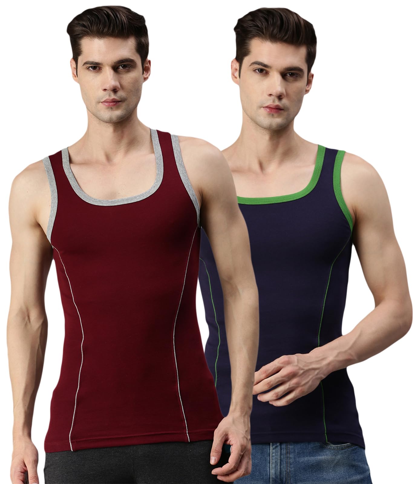 onn Gym Vest | Round Neck | Breathable Workout Innerwear | Ultra Soft Moisture Wicking |Stylish & Comfortable Vest-picture-28