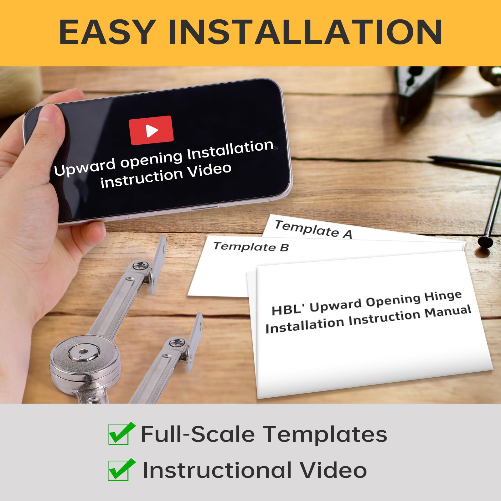 2 Pcs Lid Support Hinge| Toy Box Hinges Soft Close| Hinges