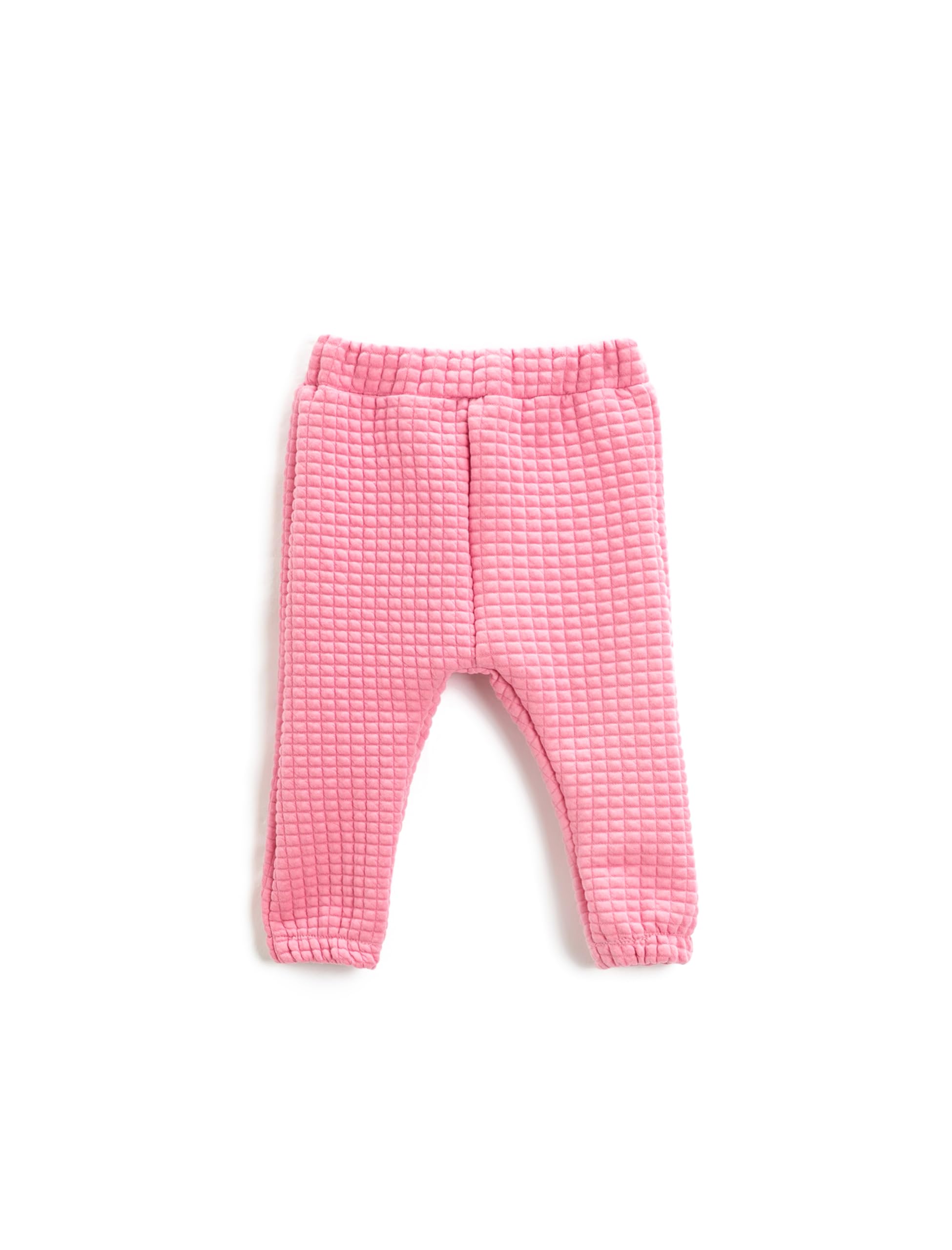 Sweatpants petites filles rose pour éviter les ceintures trop serrées