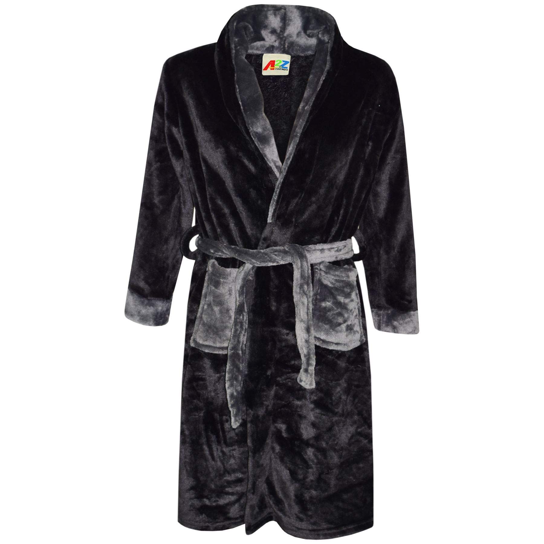 A2Z 4 Kids Soft Flannel Fleece Dressing Gown for Boys and Girls