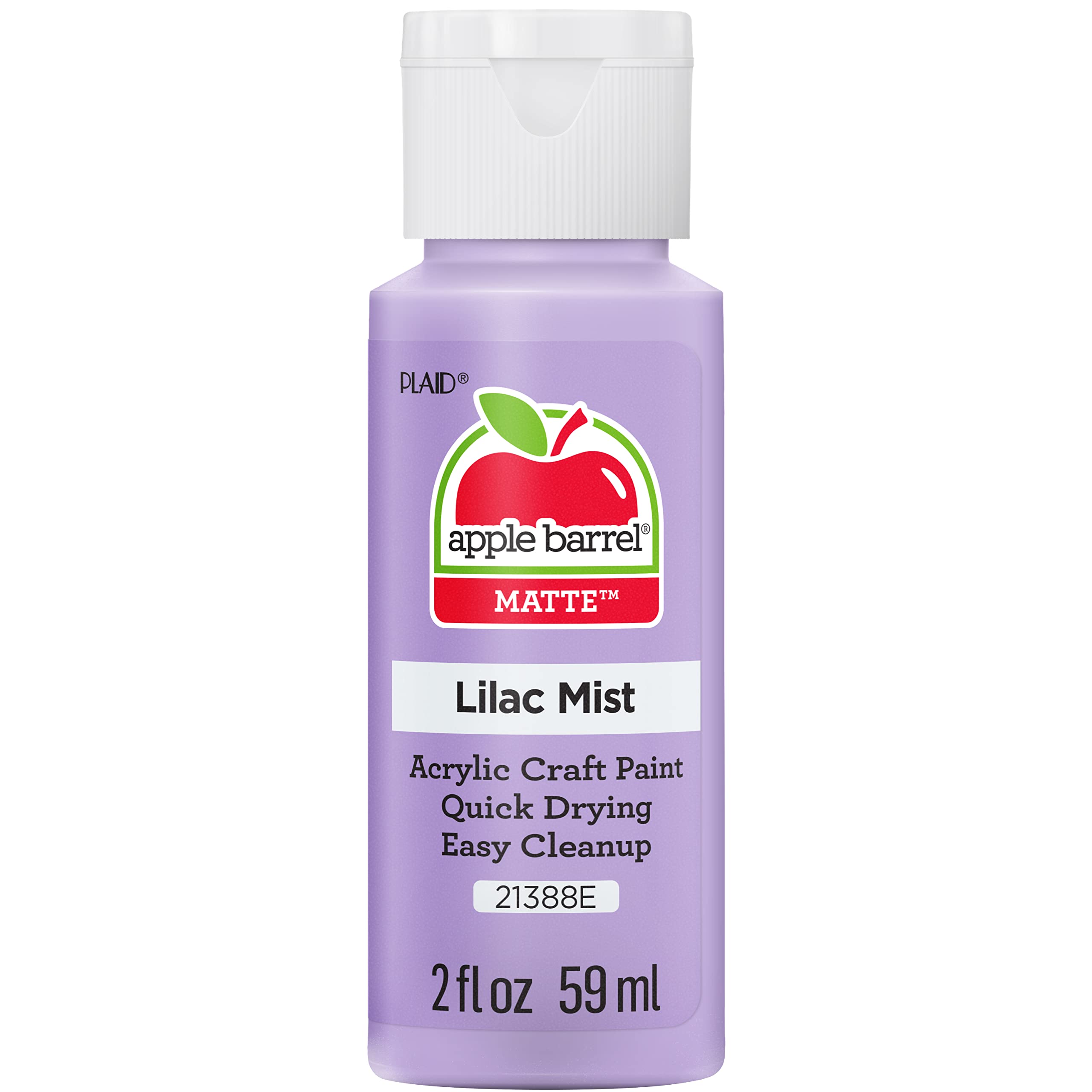 Apple Barrel Acrylic Paint, Lilac Mist, 2oz — image 1