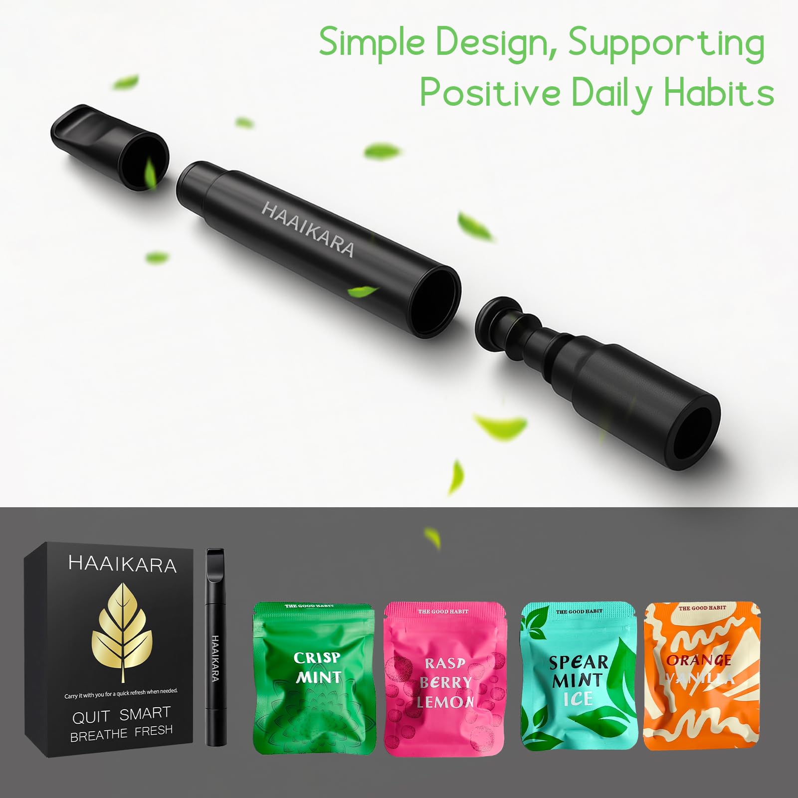 herbal inhaler vape Portable Herbal Diffuser Pen – Energy & Relaxation Disposable Aromatherapy  Inhaler with OEM Service main image 1