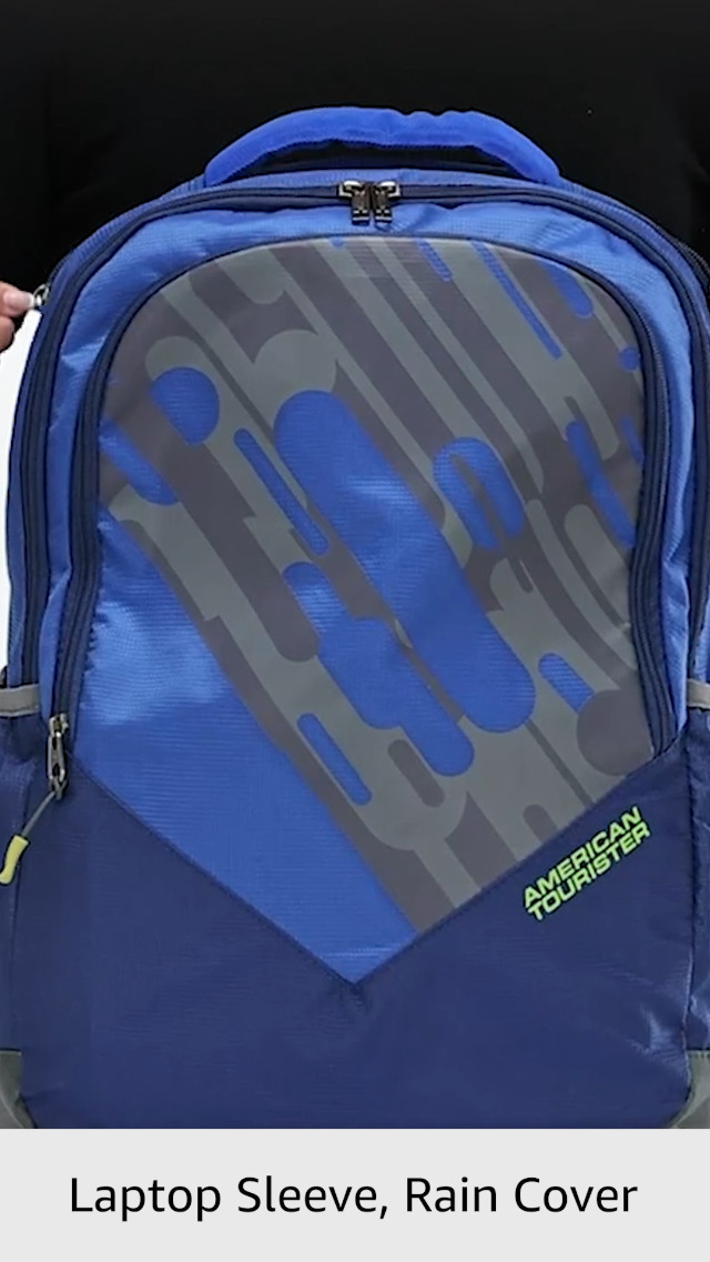 Buy American Tourister 29 Ltrs Blue Casual Backpack (AMT Mist SCH BAG01 Blue) at Amazon.in Buy American Tourister 29 Ltrs Blue Casual Backpack (AMT Mist SCH BAG01 Blue) at Amazon.in