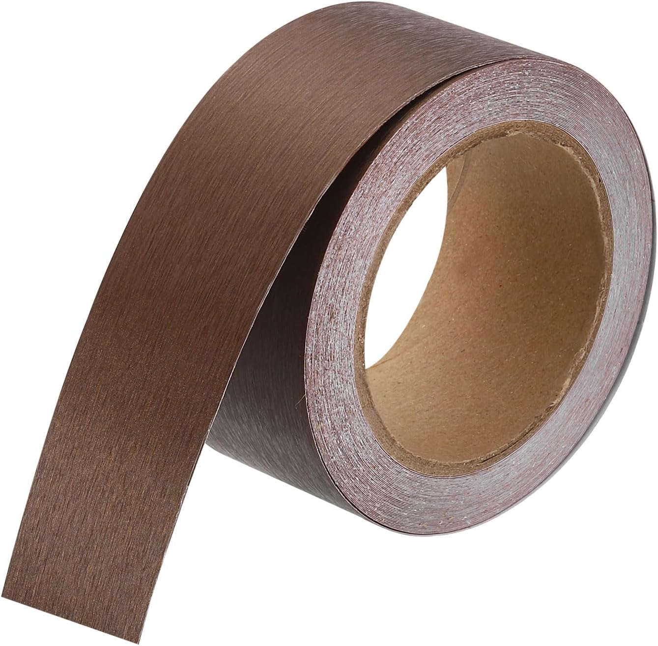 HARFINGTON Mirror Border Peel and Stick Wood Grain Tape 2" x 39ft PVC Self-Adhesive Waterproof Frame Sticker Removable Wallpaper for Bathroom Cabinet Door Photo Frame, Bronze Gold