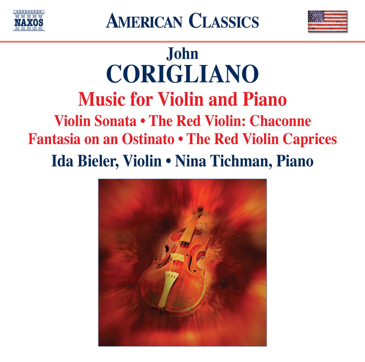 CORIGLIANO: MUSIC FOR VIOLIN PIANO