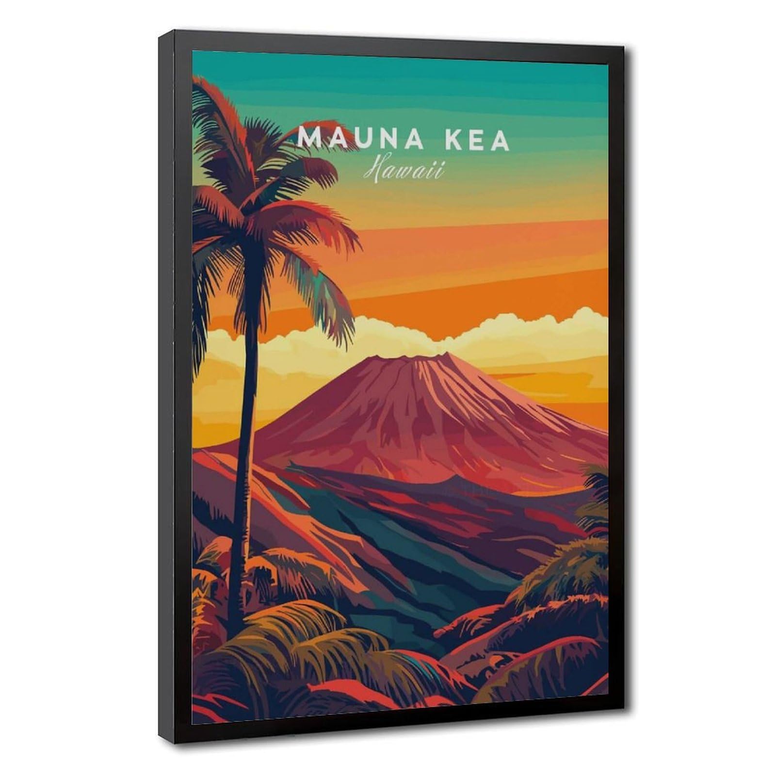 Bareronor Mauna Kea (2) Canvas Poster Bedroom Decor Landscape Office Room Decor Gift 24" L X 36" W