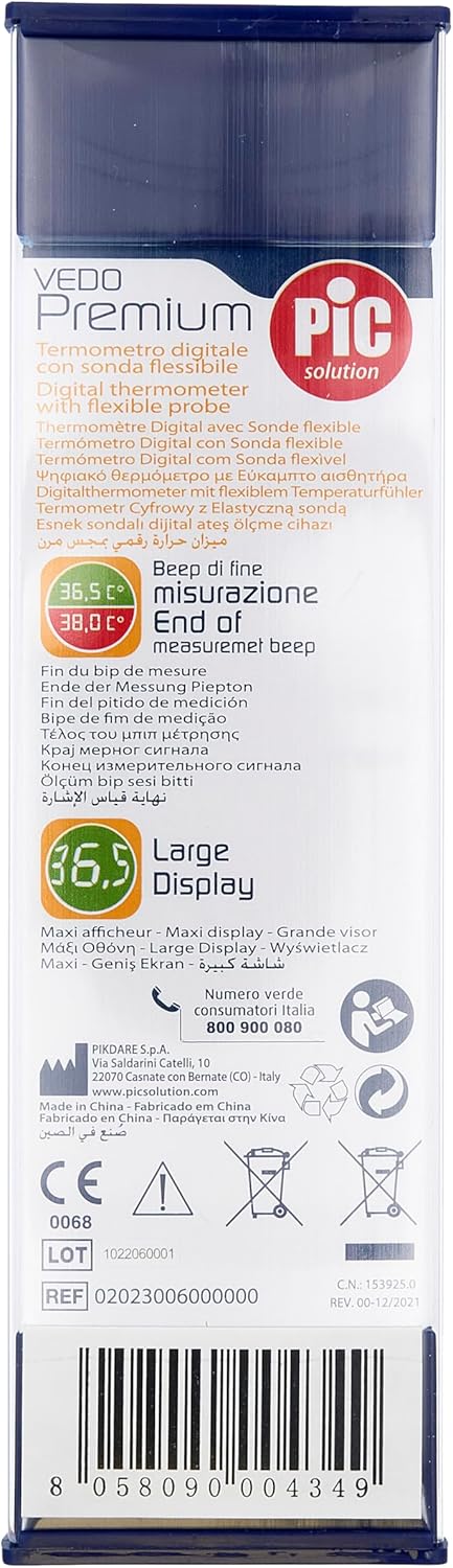 Ohybná špička teplomera