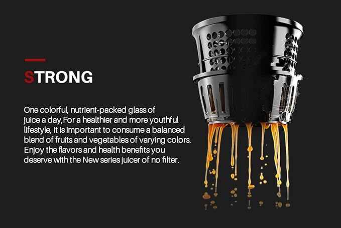 Extractor de Jugos Prensado en Frío Boca Ancha Multifunción 150W miniatura 5