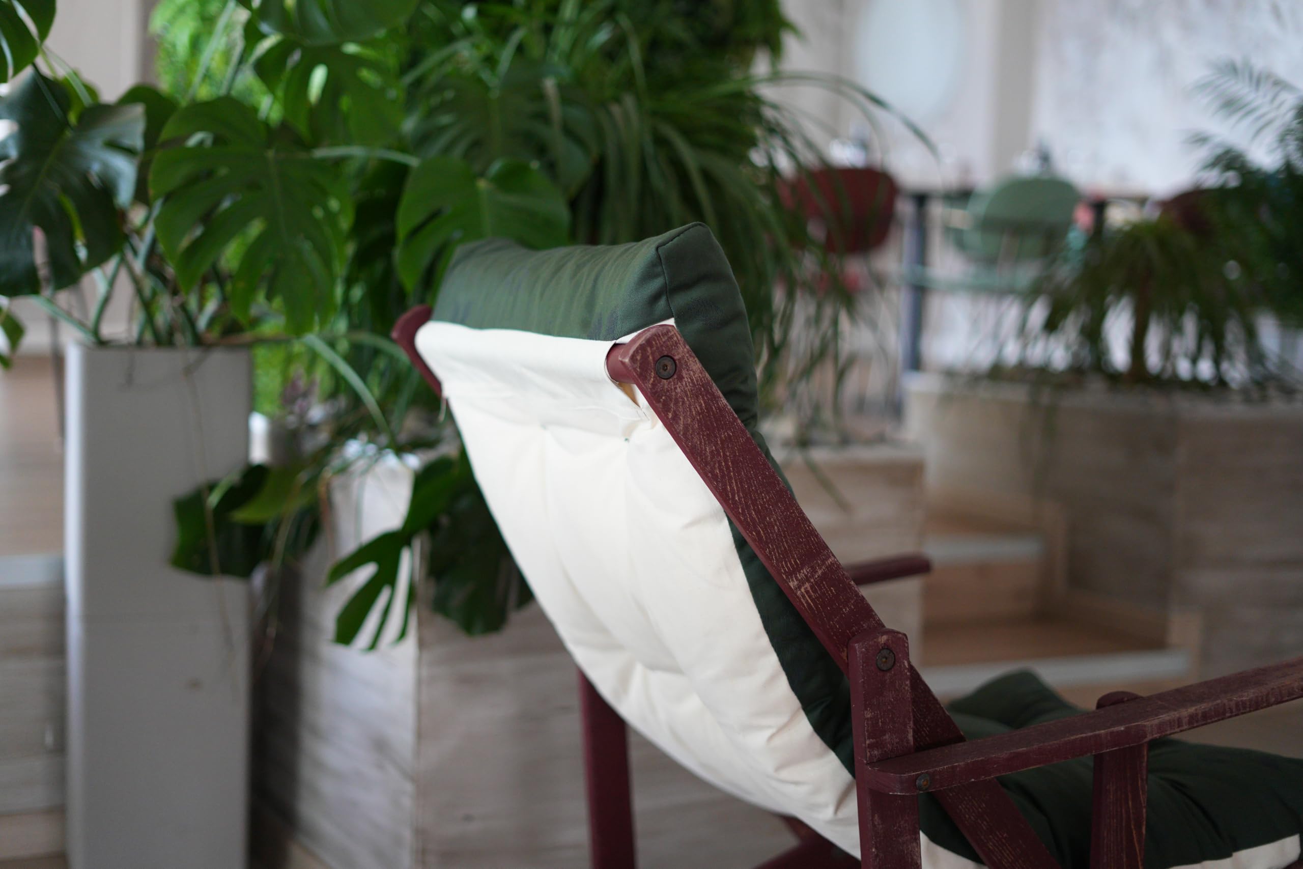 TECNOCUCI Cuscino Imbottito per Poltrona Sdraio Relax (115x55) - 100% Made in Italy - Ricambio Ideale per Interni ed Esterni (Giardini, Cortili, terrazzi) - Disponibili Diversi Colori