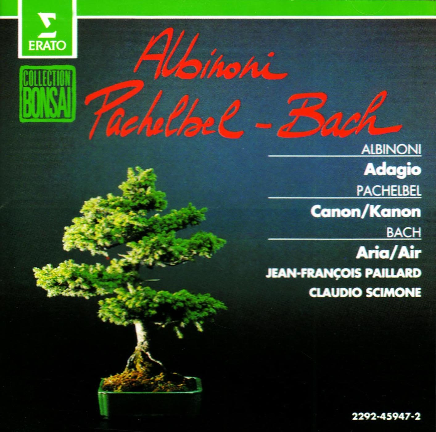 Pachelbel, Albinoni, Tartini, Vivaldi, ZIpoli.... [Audio CD] Jean-François Paillard And I Solisti Veneti