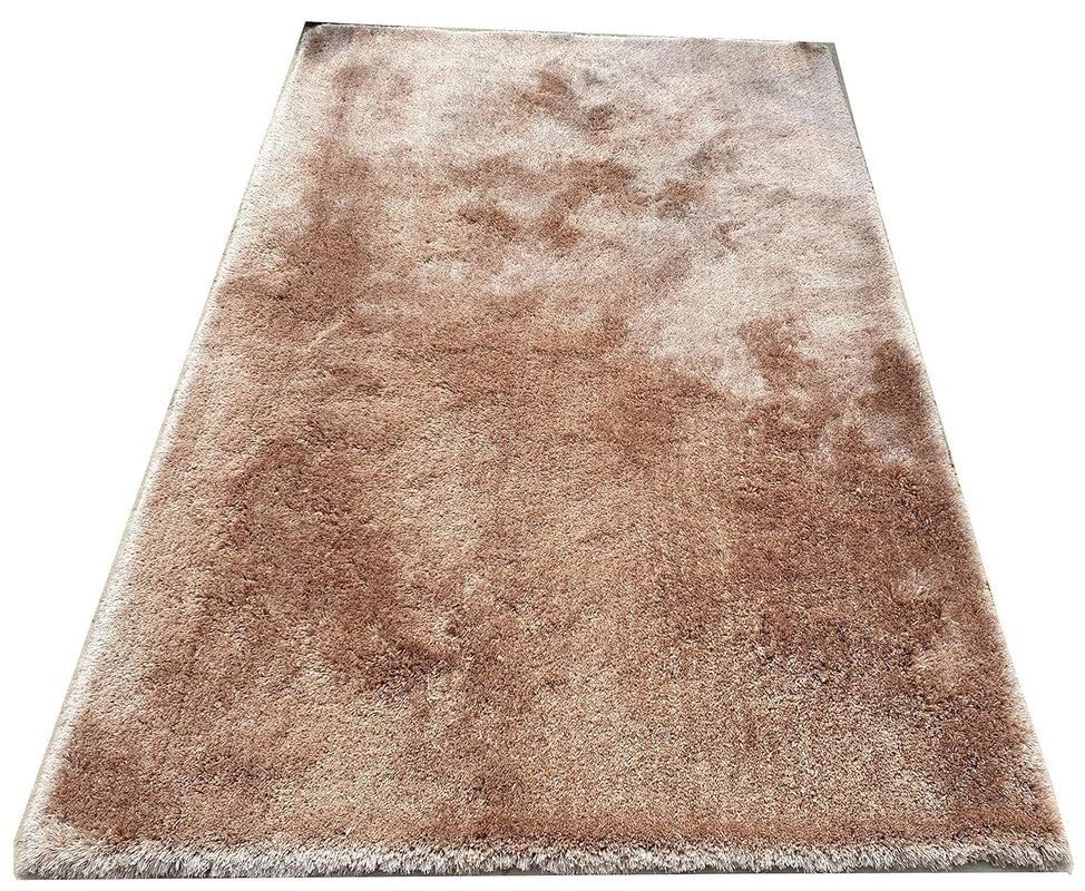 Image of Carpet for Living Room 5X7 FEET Modern Soft Shaggy Carpet Thick, Fluffy & 2 inch Pile Shag Rug for Your Kids Room, Bedroom & Livingroom (Beige A)