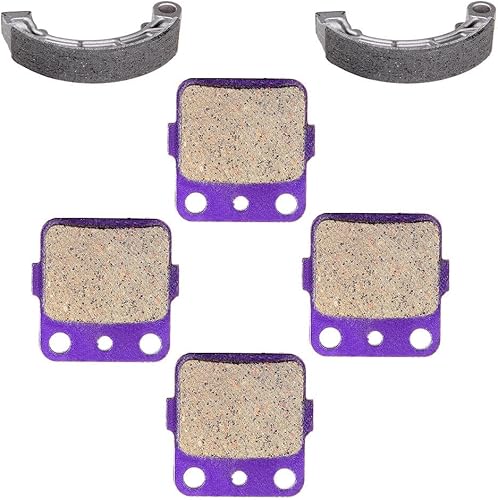 Miniatura 6 de SCITOO Pastillas de freno 351, FA84 para Honda Rancher 420 2007 2008 2009 2010 2011 2012 2013 pastillas de freno semimetálicas delanteras y traseras