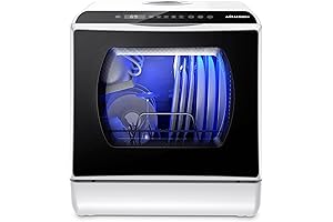 AIRMSEN AE-TDQR03: The Ultimate Portable Countertop Dishwashing Solution