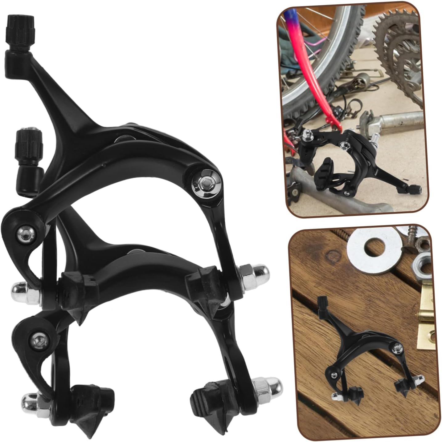 YARNOW Bike Brake Kit Professional Brake Calipers for Mountain Bikes Wear-Resistant and Easy to Install