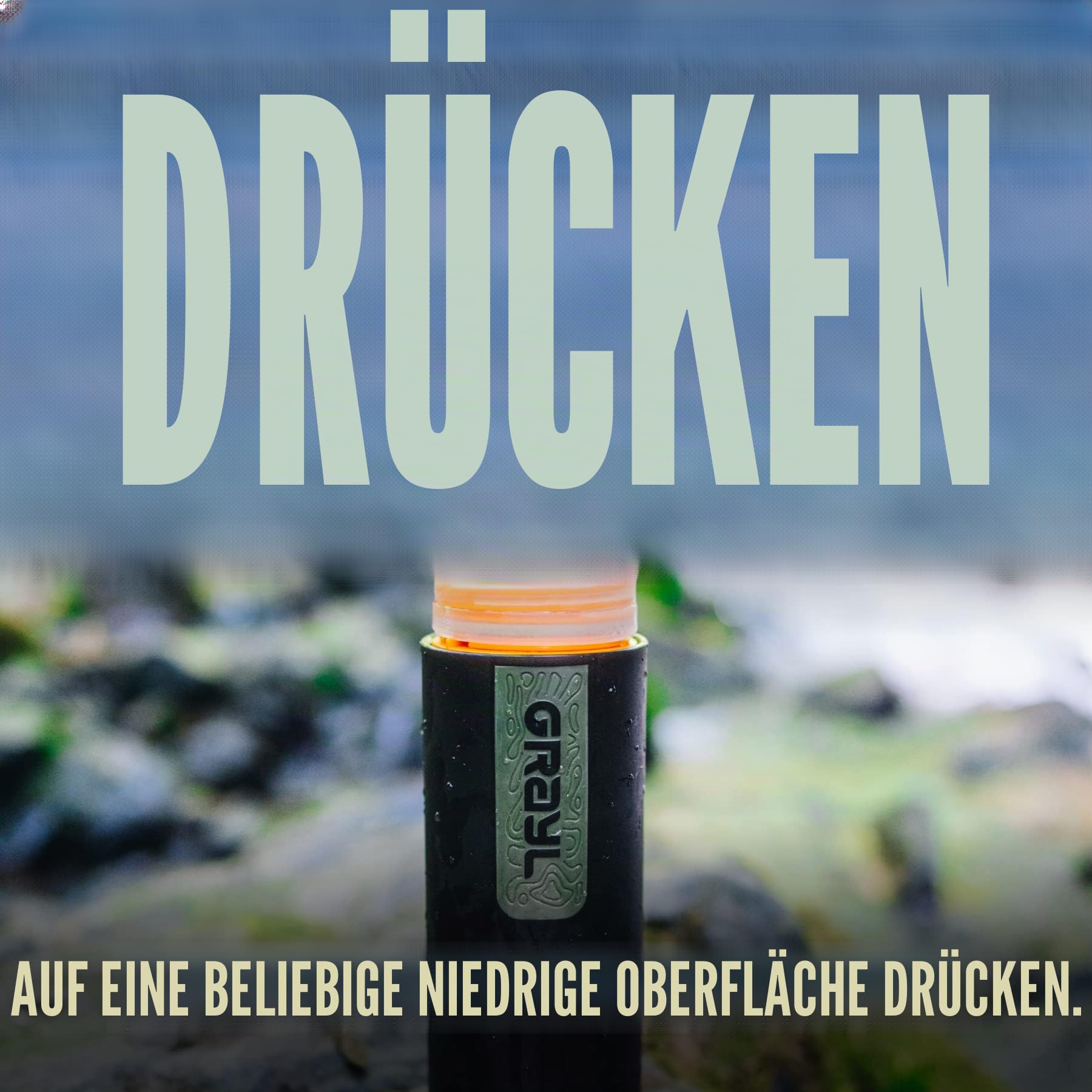 GRAYL UltraPress Ersatzfilterkartusche (Orange)
