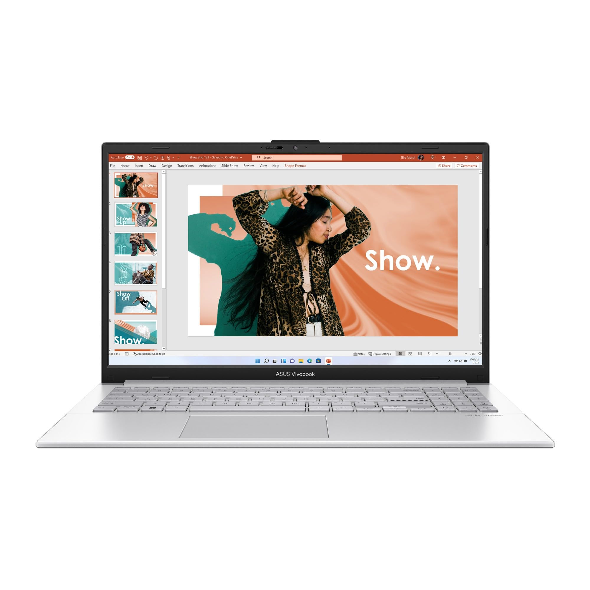 ASUSLaptop Vivobook 15 E1504FA 15.6 Full HD Laptop (AMD Ryzen 5-7520U, 8GB RAM, 512GB SSD, Windows 11, WiFi 6E)