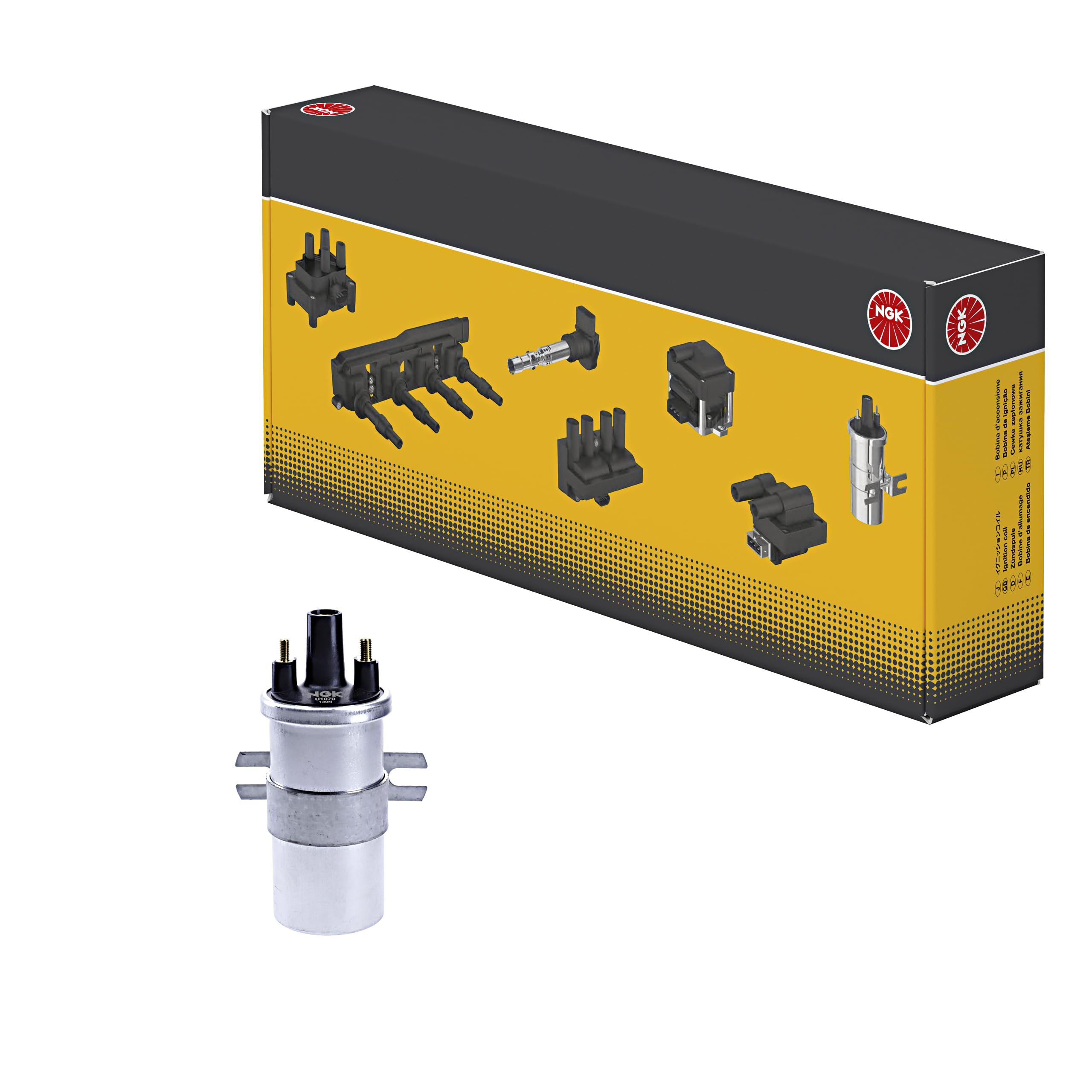 NGK ignition coil | U1070, 48307