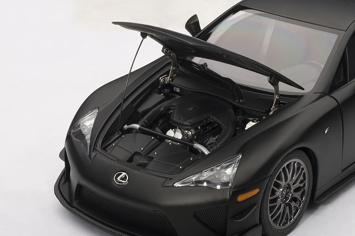 Lexus Lfa Nurburgring Package Matt Black 1 18 Diecast Car