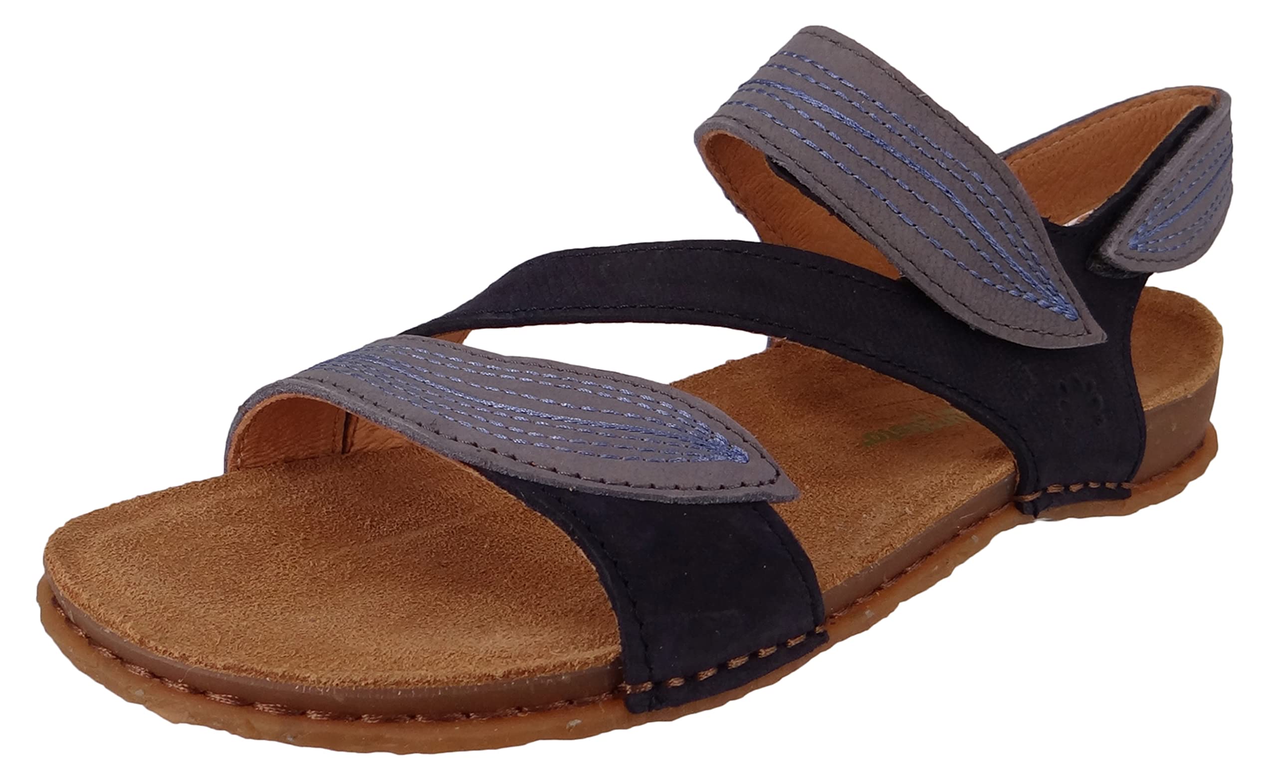 El Naturalista Women's 5810 Panglao Sandal, Ocean Blue Denim, 7/8 UK