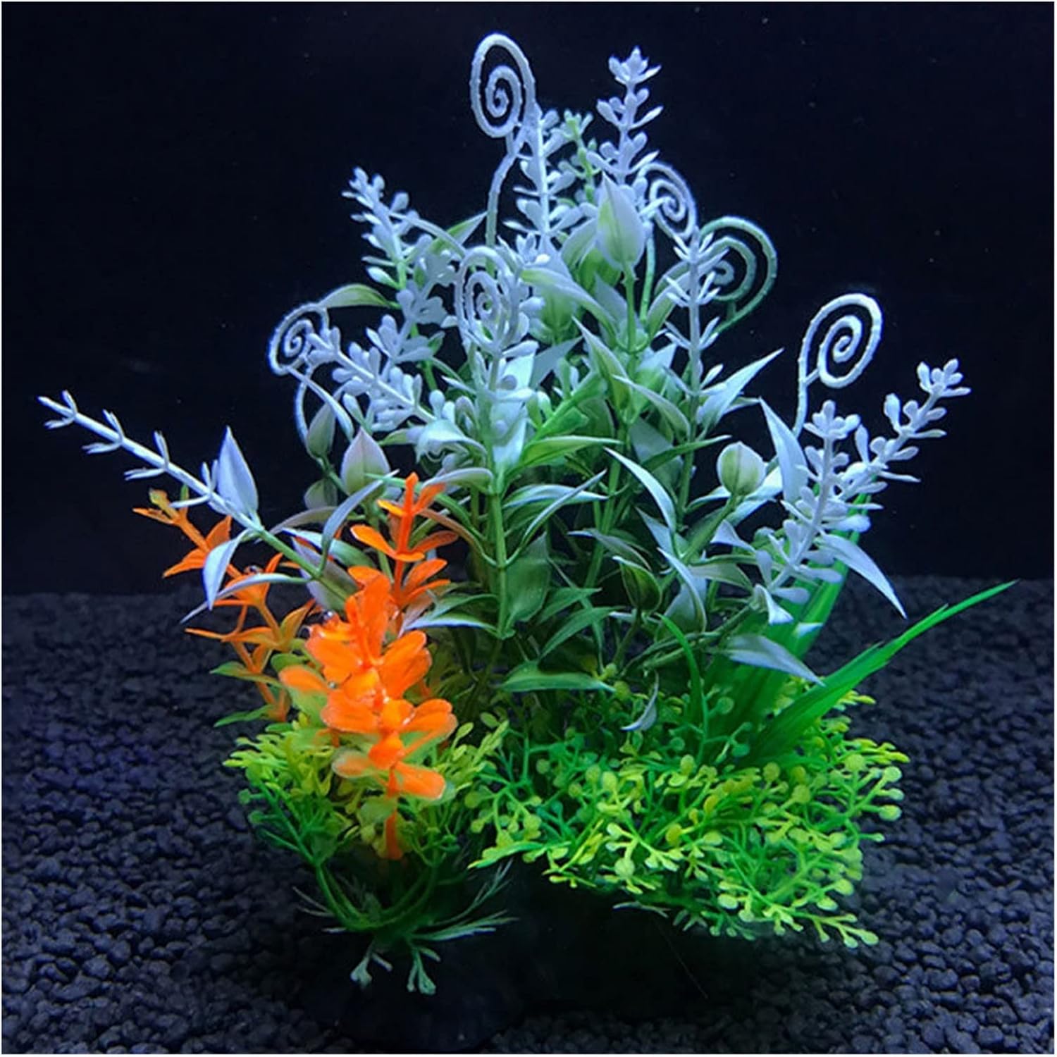 Aquarium Artificial Decor Plants Simulation Water Weeds Ornament Fish Tank Plant Grass Decoration(0 9)