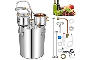 Giantex Alambique Destilador de Alcohol 10 Galones