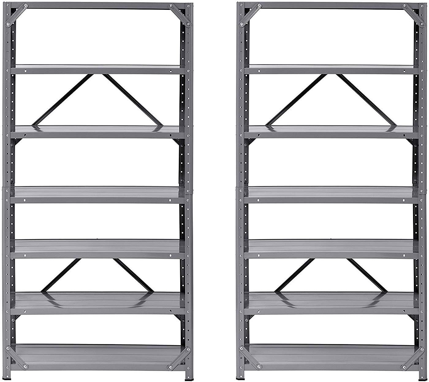 EDSAL Muscle Rack HC3012717 Steel 7Shelf Shelving Unit