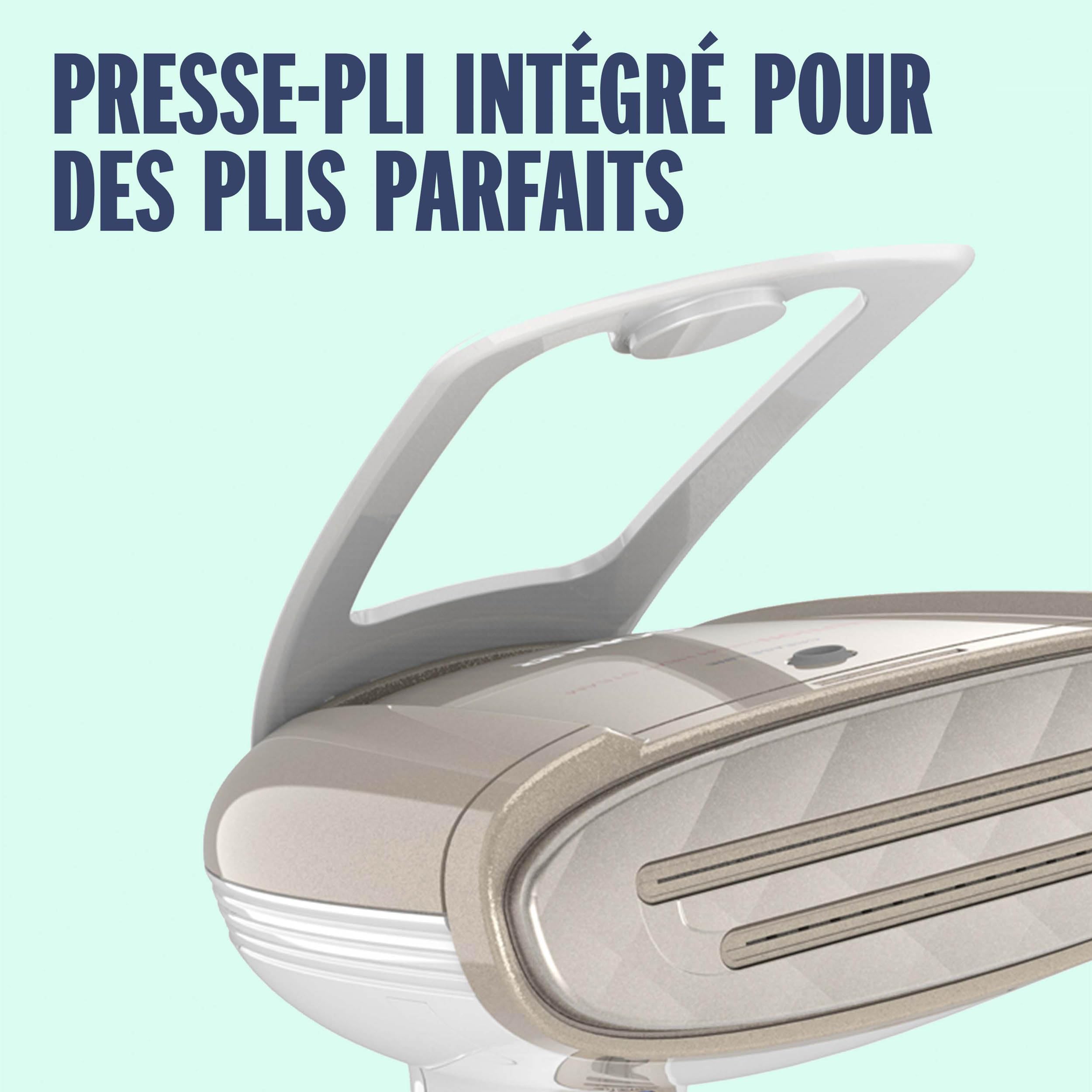 Conair - GS59XE - Défroisseur & fer à repasser à vapeur portable – Turbo Extreme Steam®- 1560W - Prêt en 40 secondes - 5 réglages de vapeur pour tous types de textiles - 4 accessoires inclus