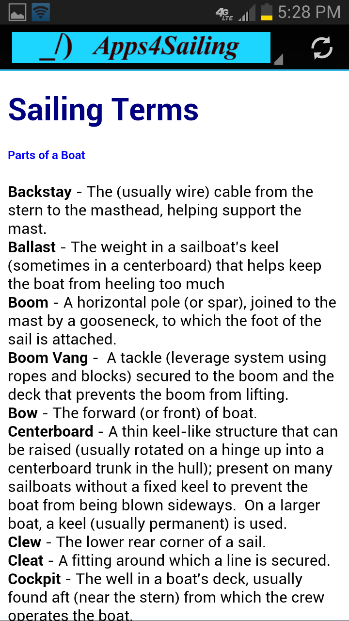 Apps 4 Sailing Sail Lessons Vol I - App on Amazon Appstore