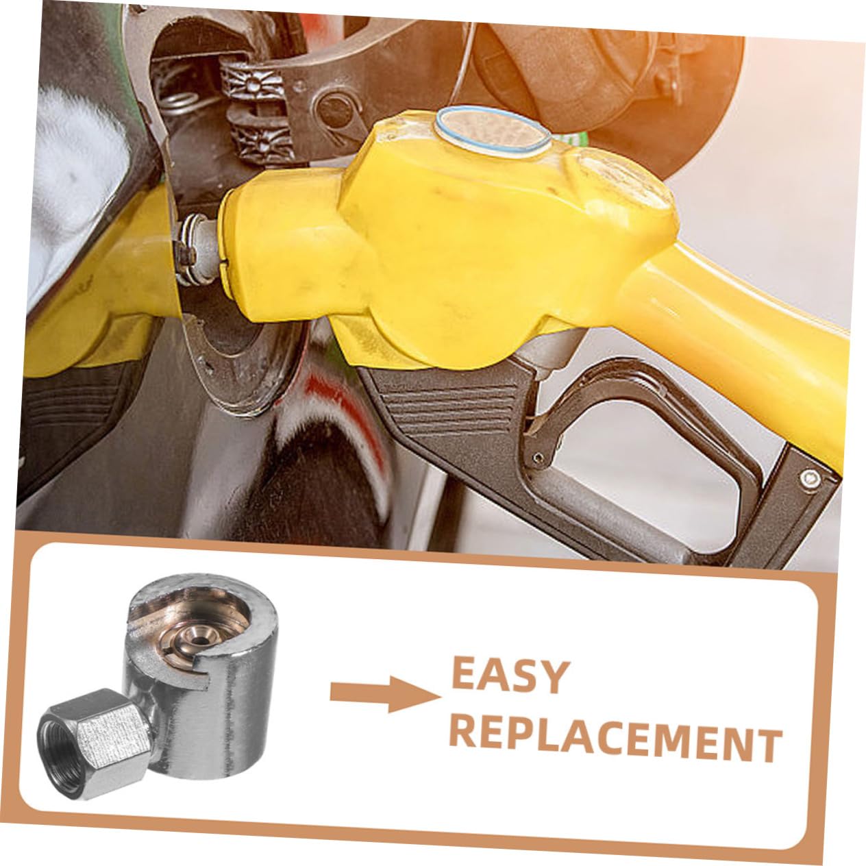 2pcs Button Head Grease Coupler Grease Gun Adapter for Lubrication Parts Replacement