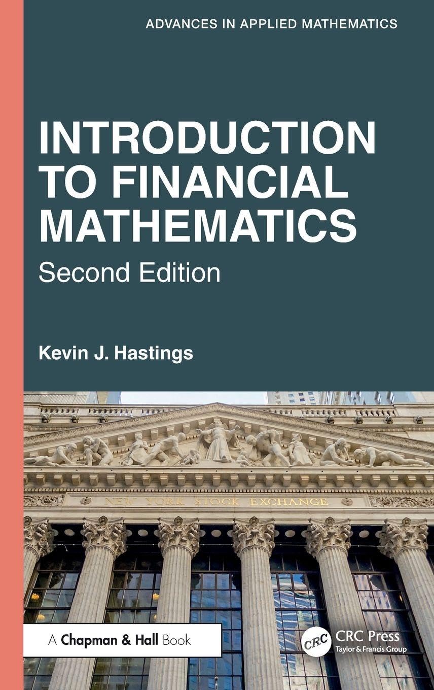 Introduction to Financial Mathematics (Advances in Applied Mathematics)