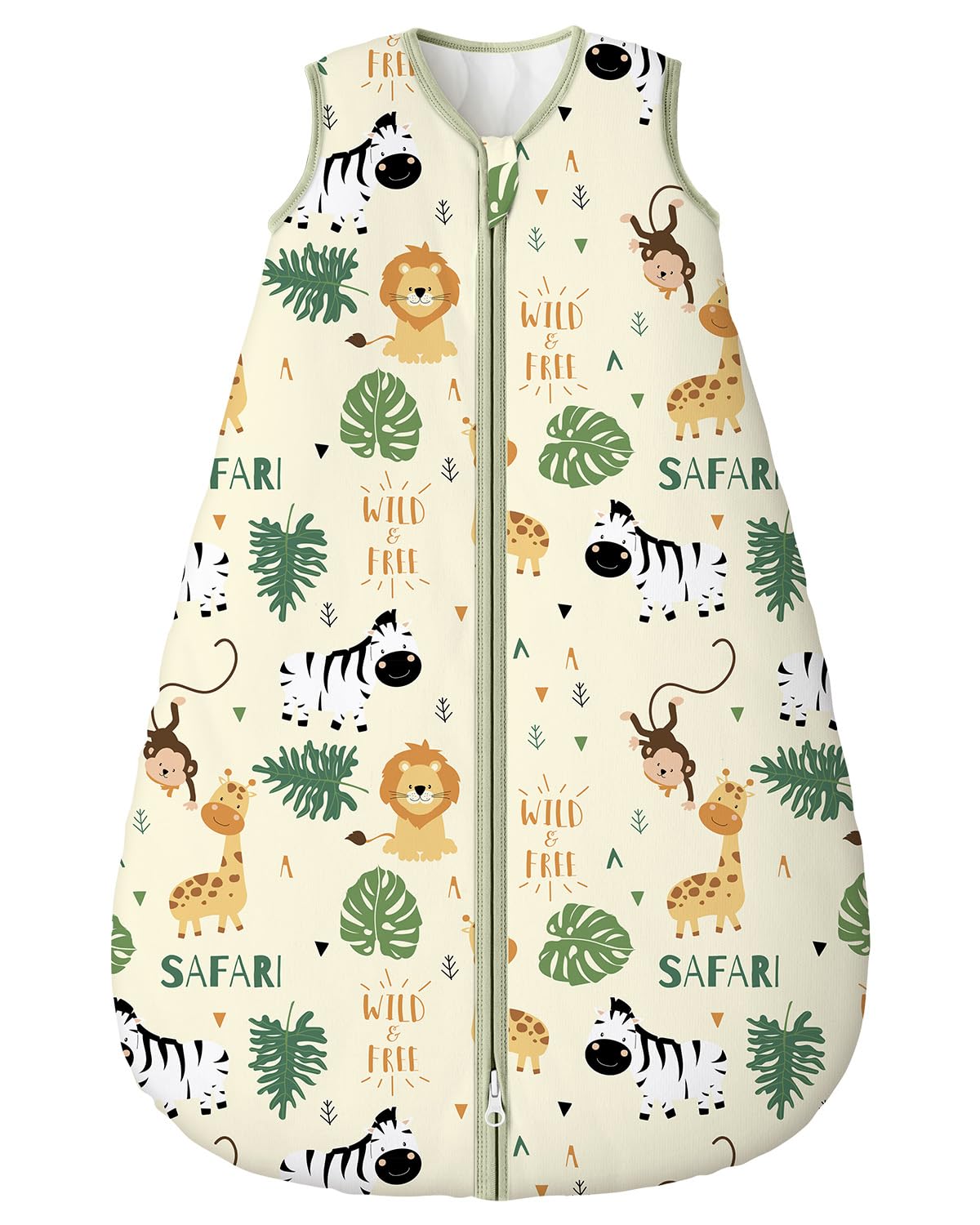 Yoofoss Baby Sleep Sack 12-18 Months, 1.5 Tog Baby Wearable Blanket with 2-Way Zipper, 100% Cotton Organic Fabric Winter Infant Sleeping Sack, Warm Soft Comfy