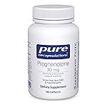 Pure Encapsulations Pregnenolone - 30 mg - Hormone Support - Memory Support & Brain Supplement - Gluten Free & Vegan - 180 Capsules