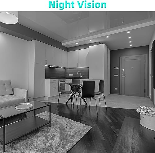 Miniatura 6 de Cámara de seguridad de videollamada para interiores, cámara de niñera, monitor de bebé, cámara para mascotas, video bidireccional, llamada de un