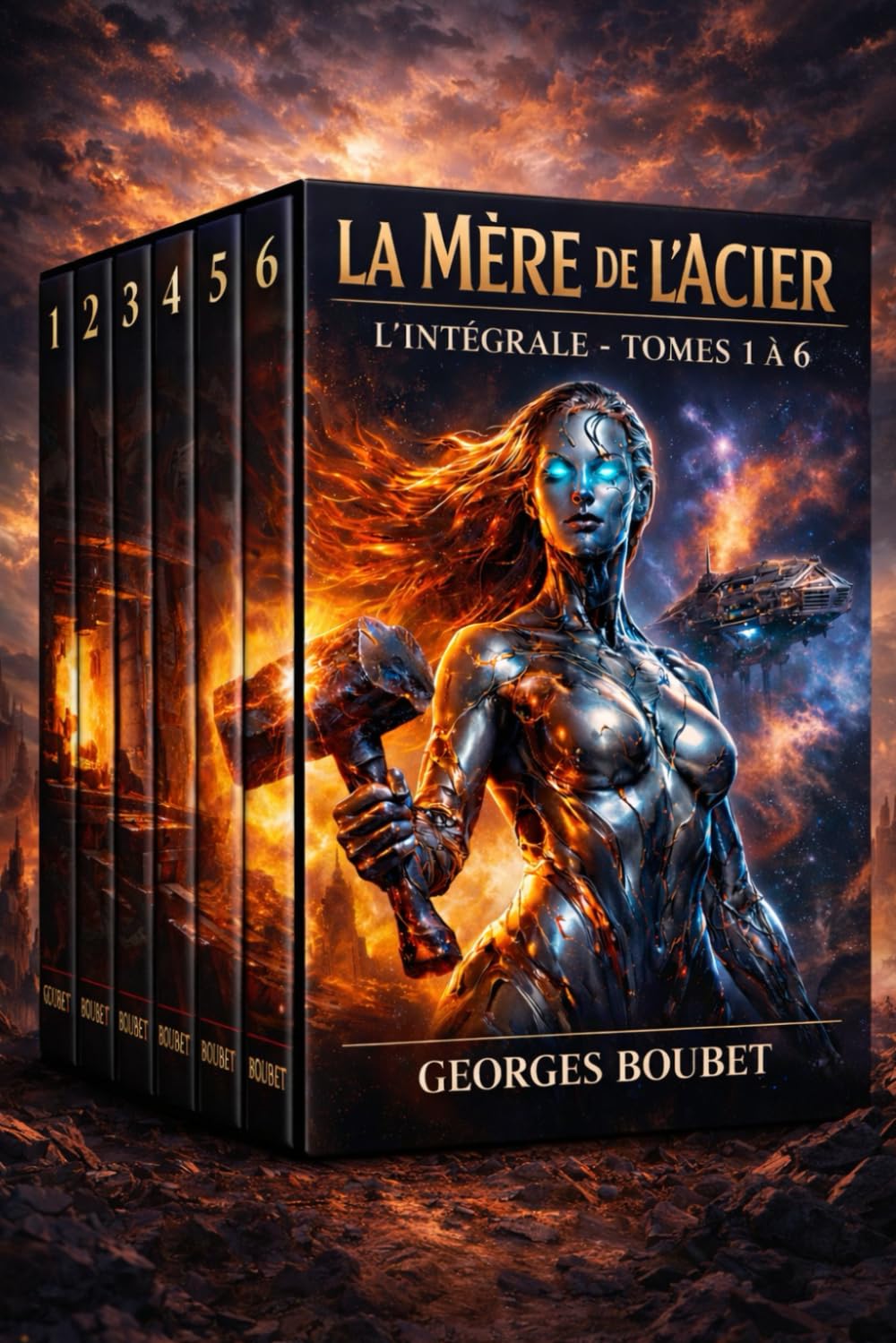 La Mère de l'Acier: L'Intégrale des Six Tomes : Une Épopée entre Fer et Humanité