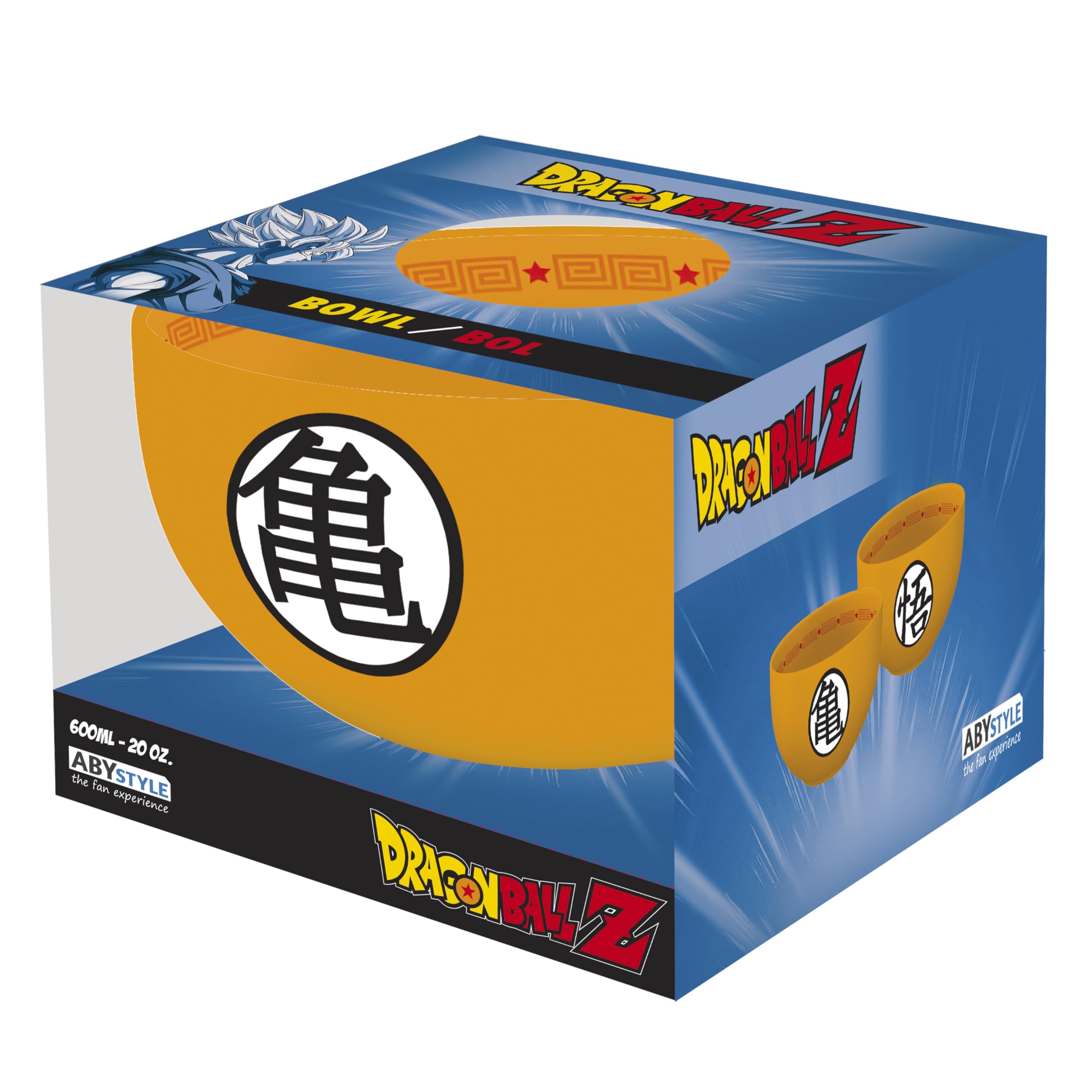 ABYSTYLE - DRAGON BALL Ciotola 600 ml Simboli Goku