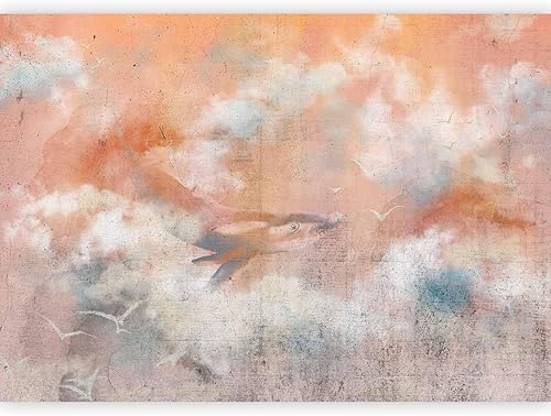 Miniatura 16 de artgeist - Mural retro, 138 x 101 pulgadas, papel tapiz no tejido XXL, decoración de vellón, imagen de impresión fotográfica, flores, animales y