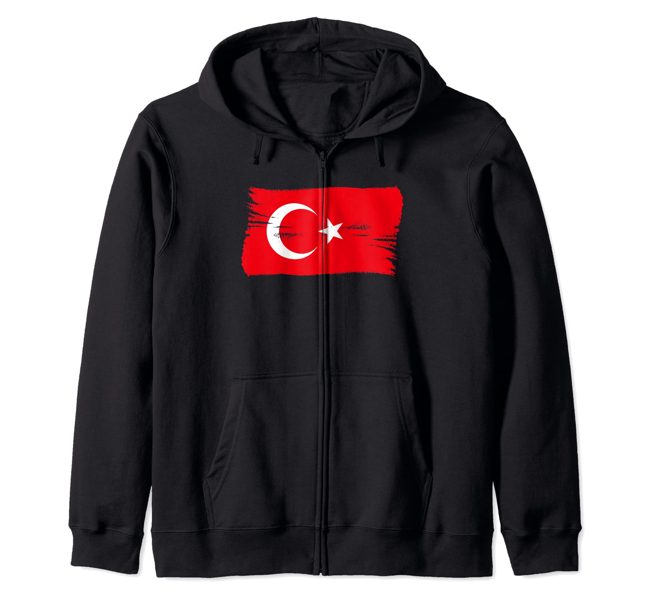 Sweat à Capuche Souvenir Turquie Bayburt - Design Patriotique Turc - Coupe Classique 241g