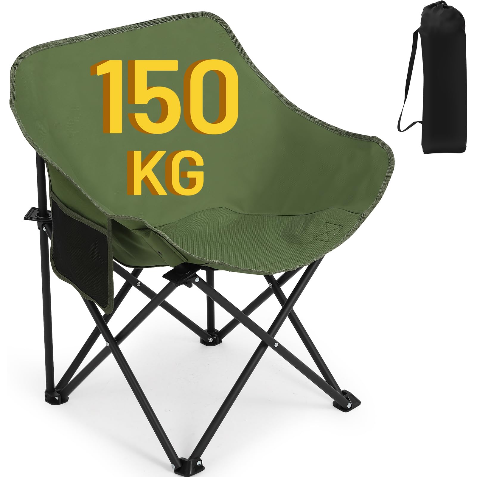 HAUSPROFI Campingstuhl Faltbar