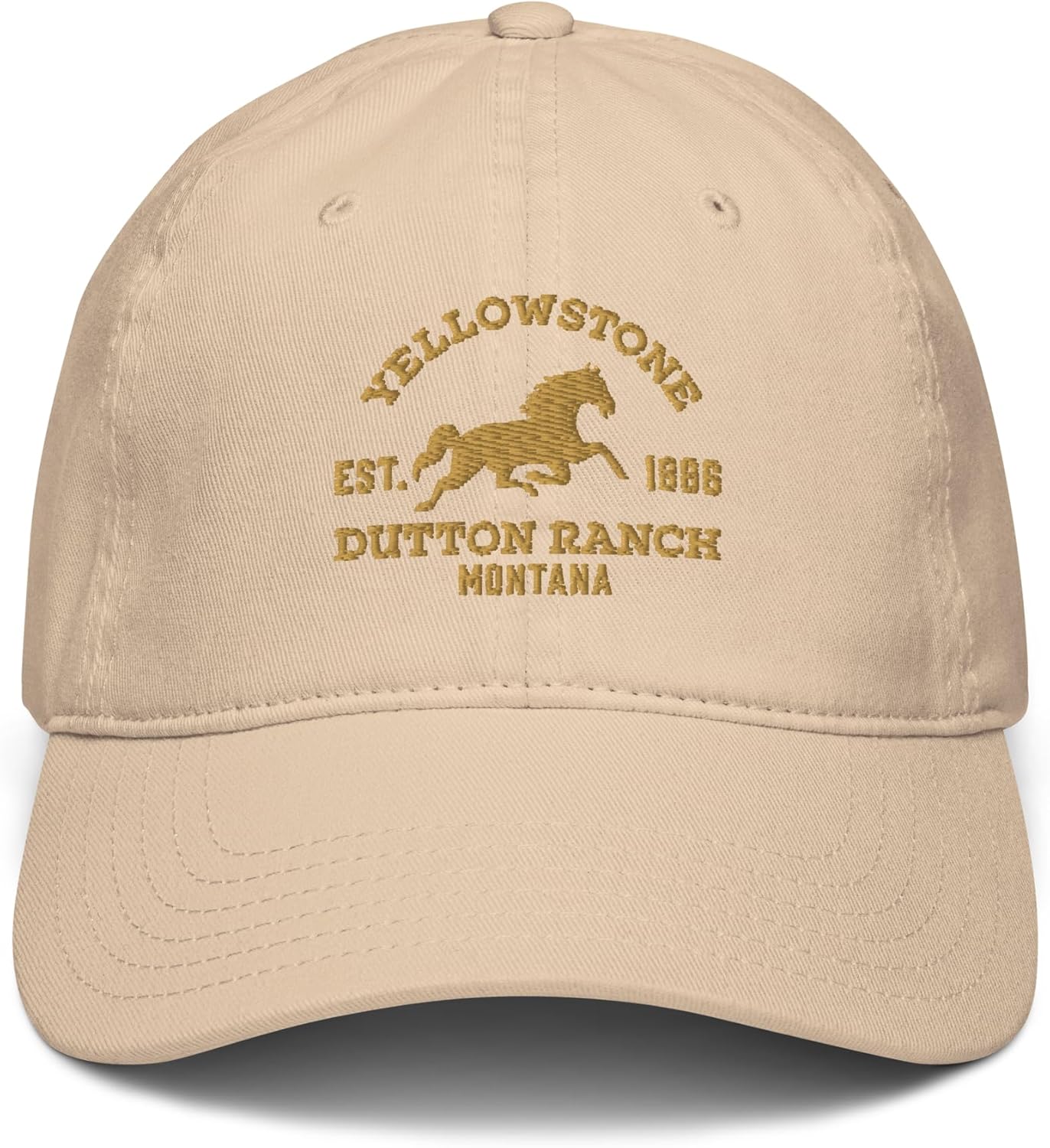 Yellowstone Dutton Ranch Montana Embroidered Adjustable Baseball Hat