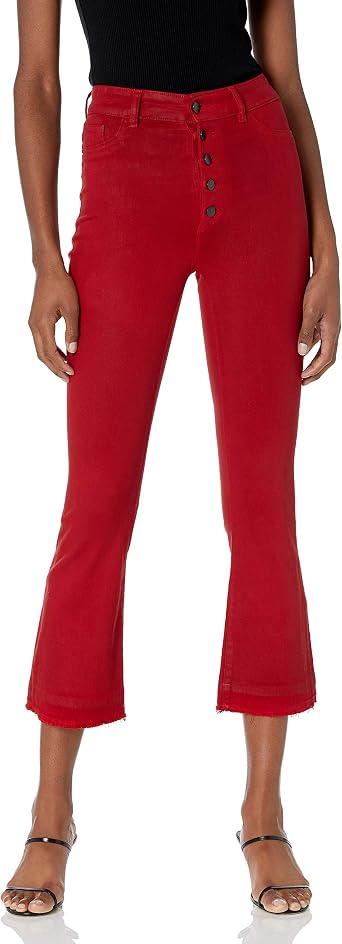 Bridget High Rise Bootcut Crop Jean 
