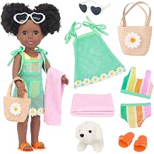 ZITA ELEMENT 14.5" Doll Beach & Swimming Play Set Includes 8 Accessories