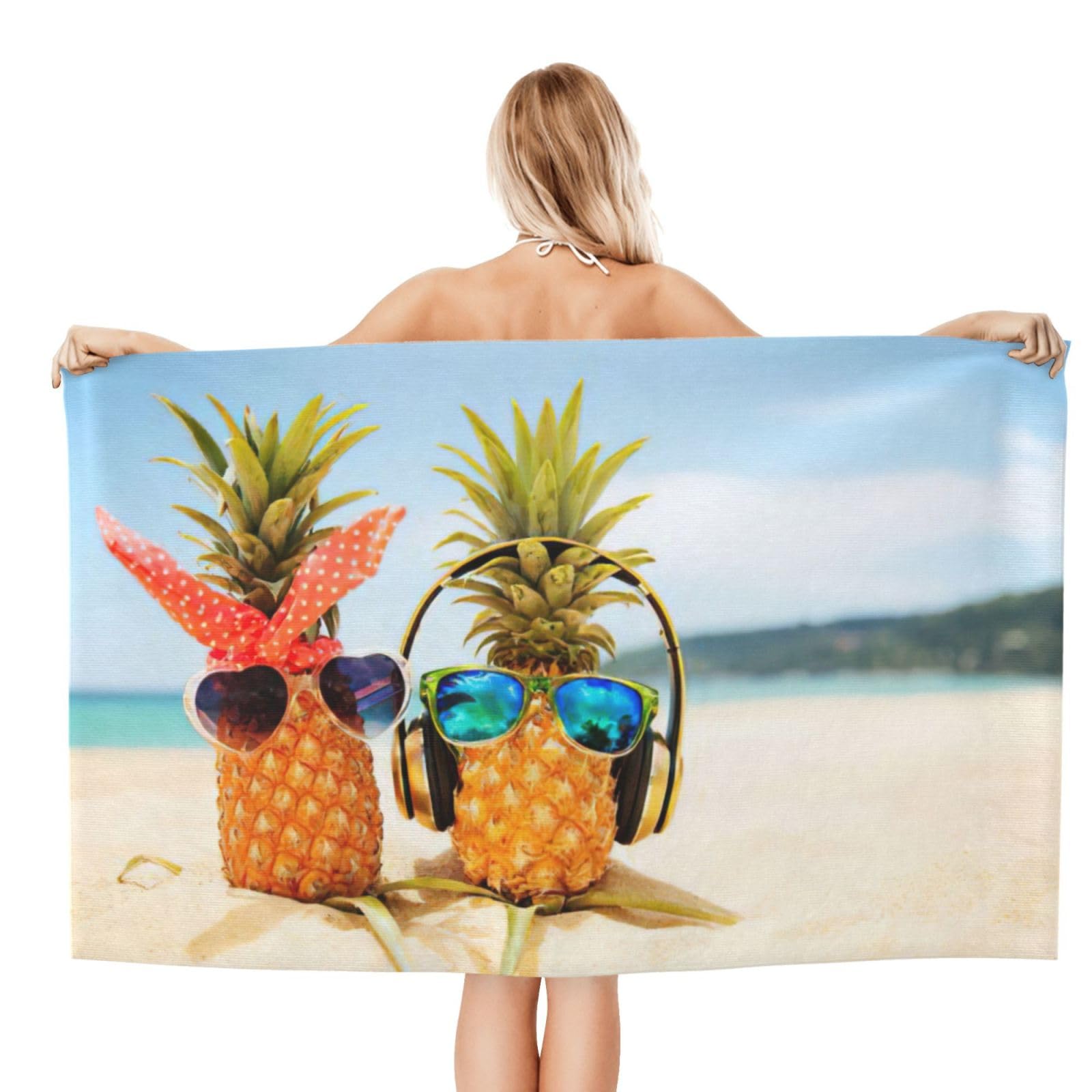 SALE❗️大人気ビーチタオル♡ 楽天市場】ハワイアン ビーチタオル 大判 綿100％ 77×150cm