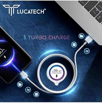 USB Type-C TURBO Şarj Kablosu — Xiaomi 13/12 Pro / 11 Lite/Redmi Note 13 (Güç Koruması) - LKH235LB221