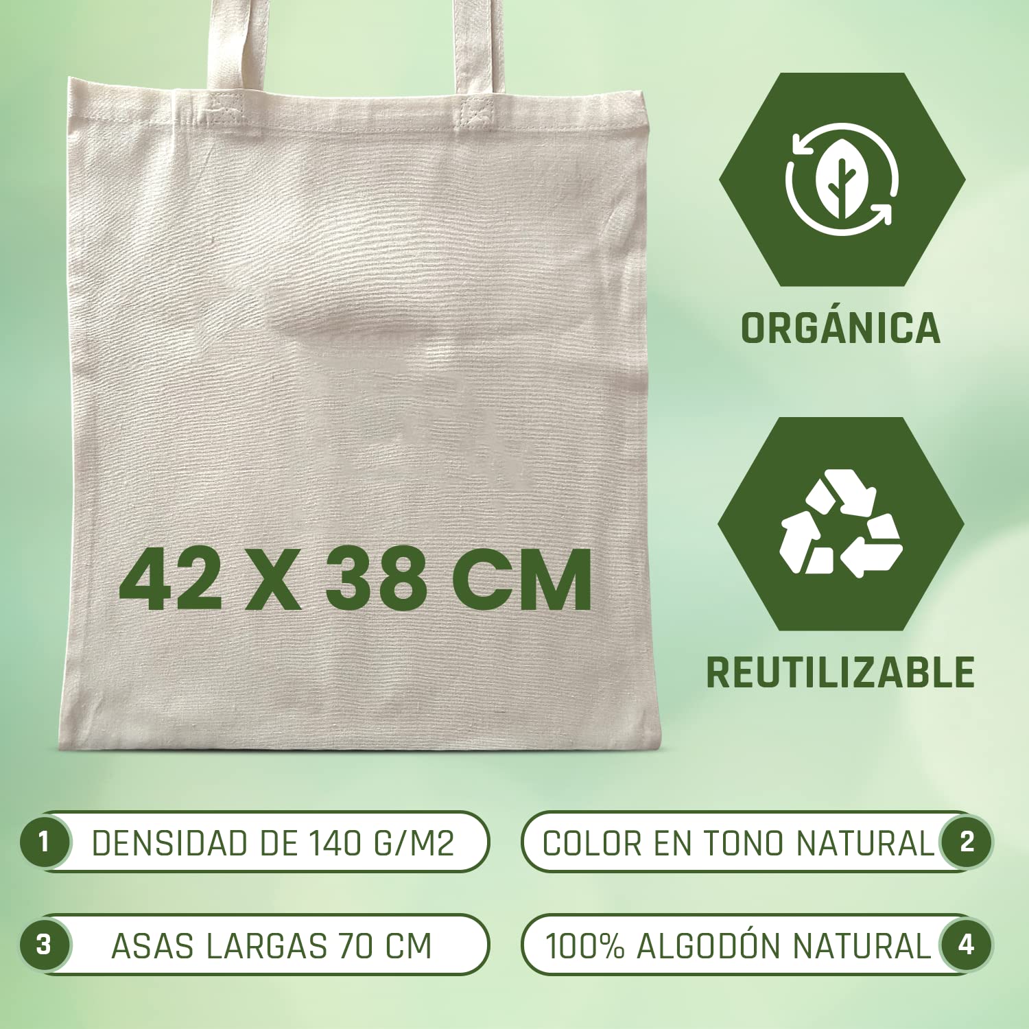 Pack 10 Bolsas Tela Tote Bags Reutilizables Algodon + 12 Rotuladores Acrílicos Tela + 4 Plantillas Abecedario + Celo + Catálogo Ideas. Crea diseños personalizados para regalos, manualidades, arte