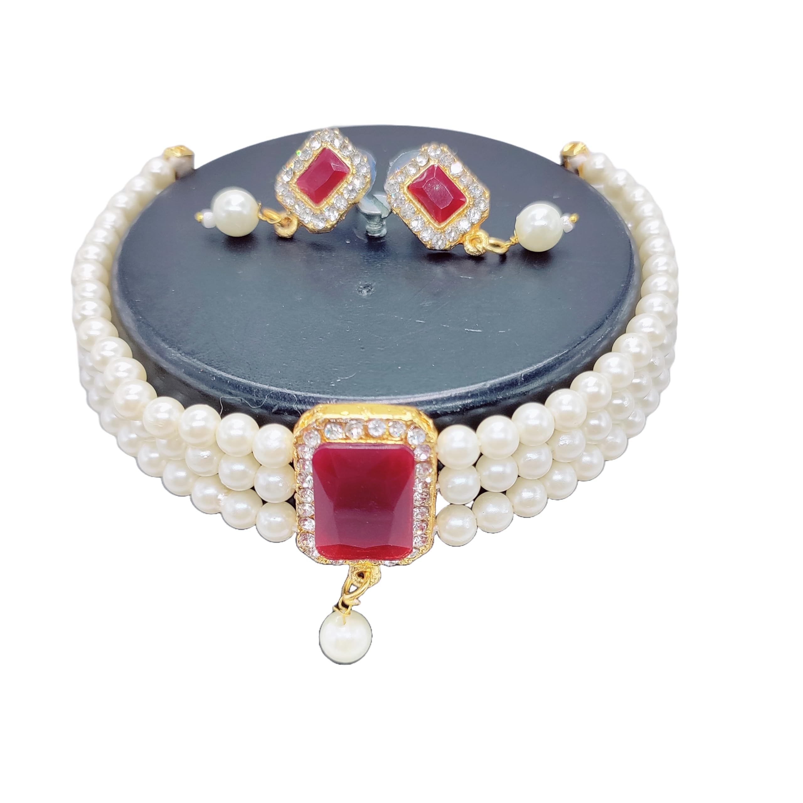 See full amazon price history chart for Women Alloy Gold-plated Earring & Necklace Set (A20 SET MAROON) Women Alloy Gold-plated Earring & Necklace Set (A20 SET MAROON) (B0D7MLJ2LW) Amazon Price History, Amazon Price Tracker