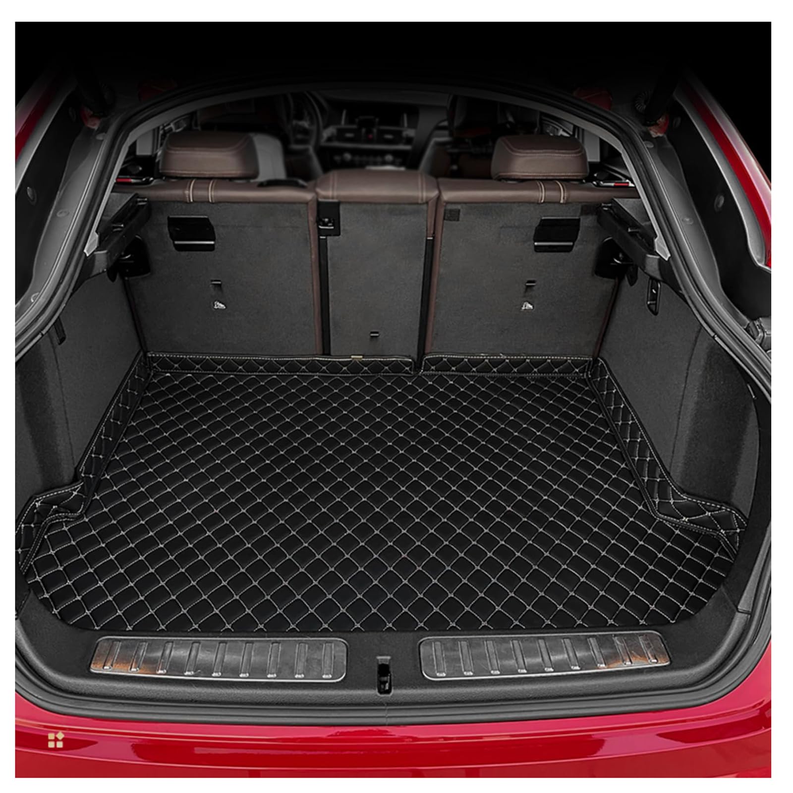 Protector maletero premium de cuero para Suzuki Swace I 2023 con acabado de lujo