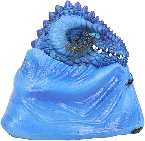 Miniatura 6 de Ebros Gift Enter The Dragon Blue Hibernating Drake - Joyero pequeño de Stanley Morrison Alquimia Alquimia Alimia Fantasía Magia Dragones Escultura