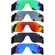 Acefrog 5 Pieces Polarized Replacement Lenses for Oakley RadarLock Path Vented Sunglasses, Perfectly Fit, Shatterproof, Anti-scratch, Value Pack