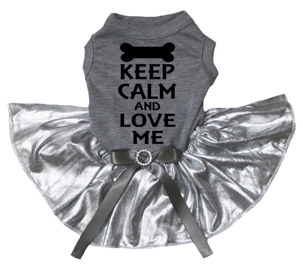Robe tutu pour chien pour choyer votre petit compagnon gris S